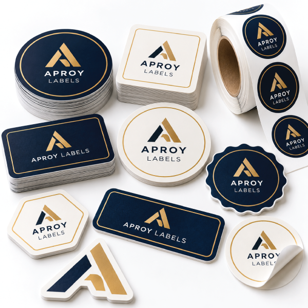 Custom Packaging Stickers