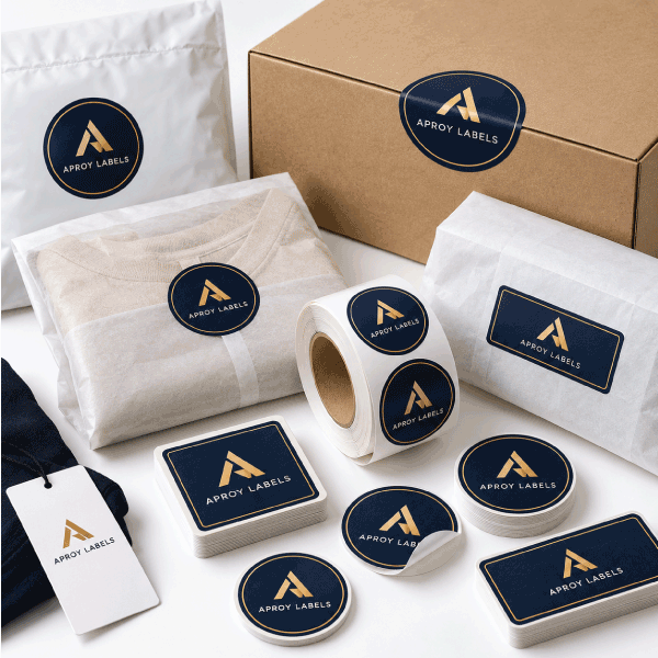 Custom Packaging Stickers