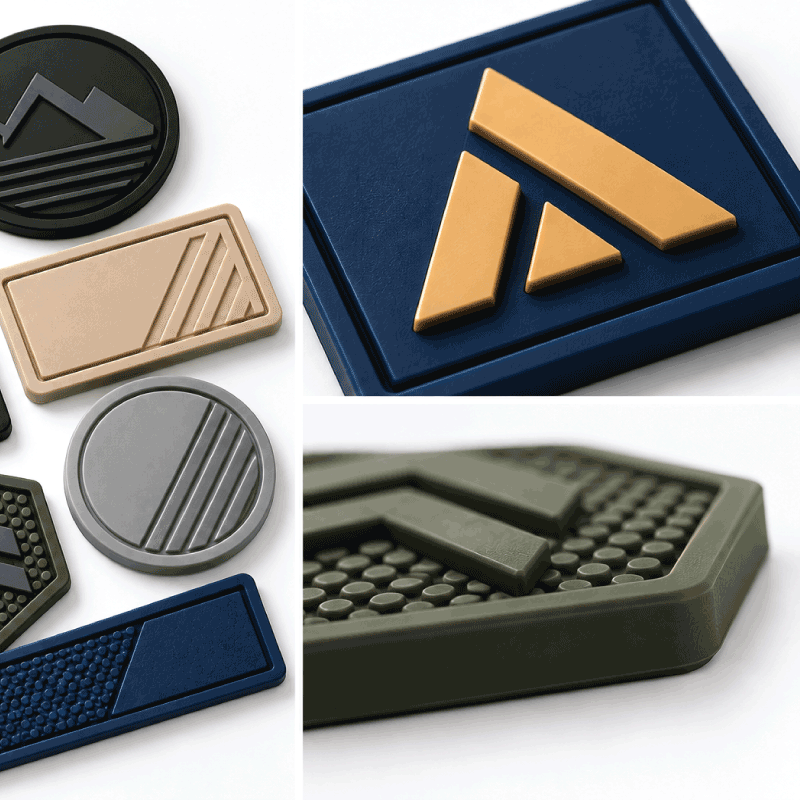 Custom Silicone / Rubber Labels