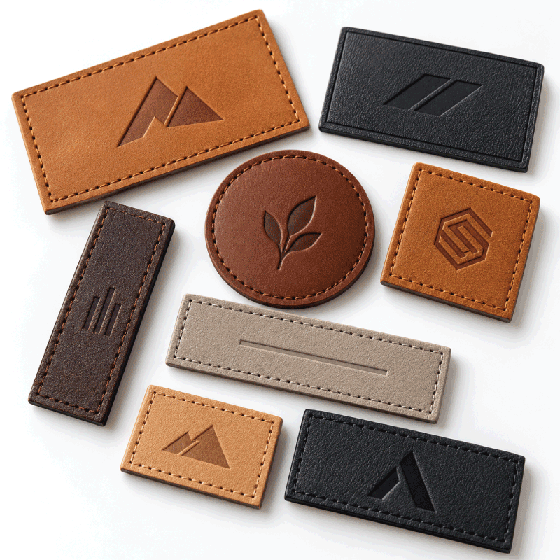Custom Leather / Faux Leather Labels