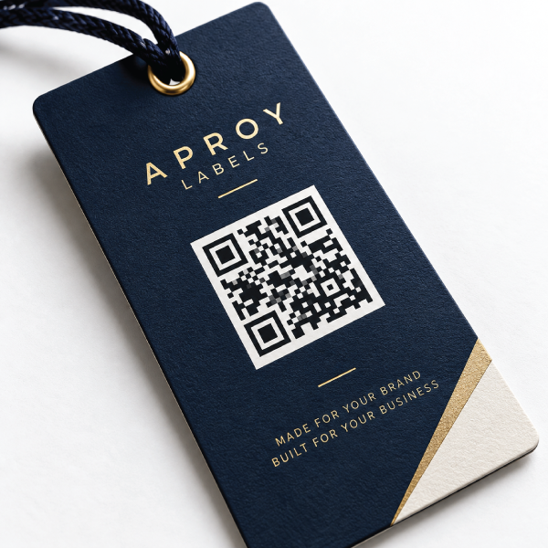 Custom QR Code Hang Tags