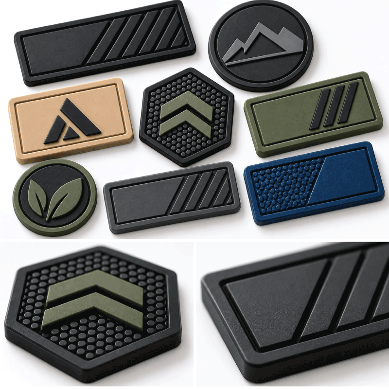 Custom Silicone / Rubber Labels
