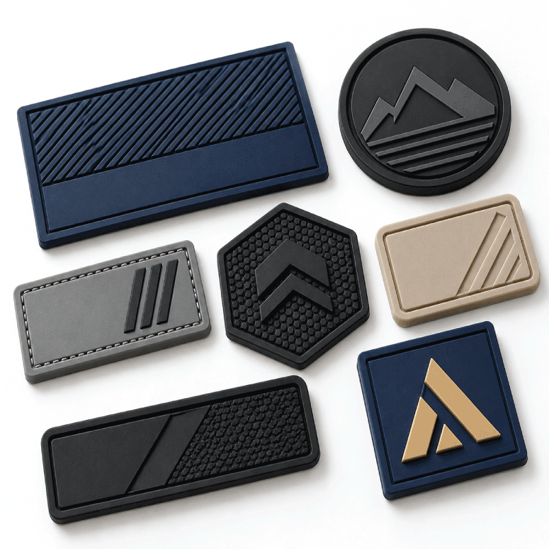 Custom Silicone / Rubber Labels