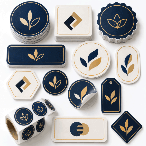 Custom Packaging Stickers